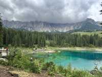 走訪多洛米蒂山最美麗的湖泊～雷扎湖 (Lake Carezza)