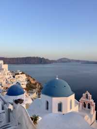 Santorini's Sunset Magic