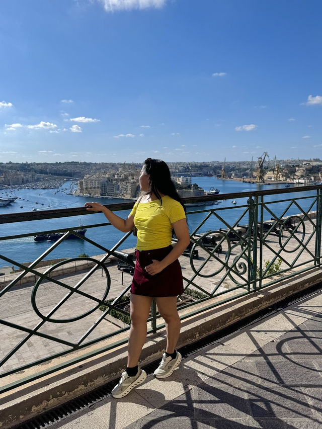 🌿 Upper Barrakka Gardens – Valletta’s Best Viewpoint
