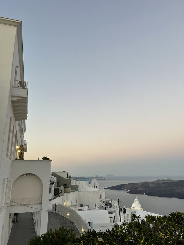 🌅 Santorini Sunrise – Aegean Magic in Gold & Blue 🏖️✨