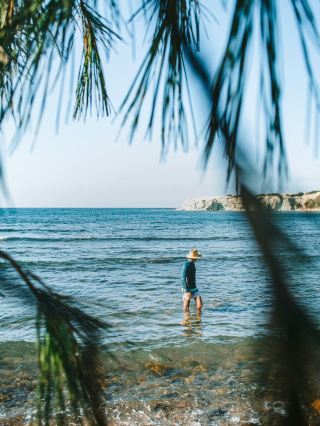 海洋與夕陽交匯的城市，貝賽亞的一天