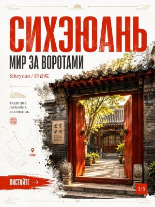 How a traditional siheyuan house is built: why an entire small world hides behind an ordinary gate 🇨🇳