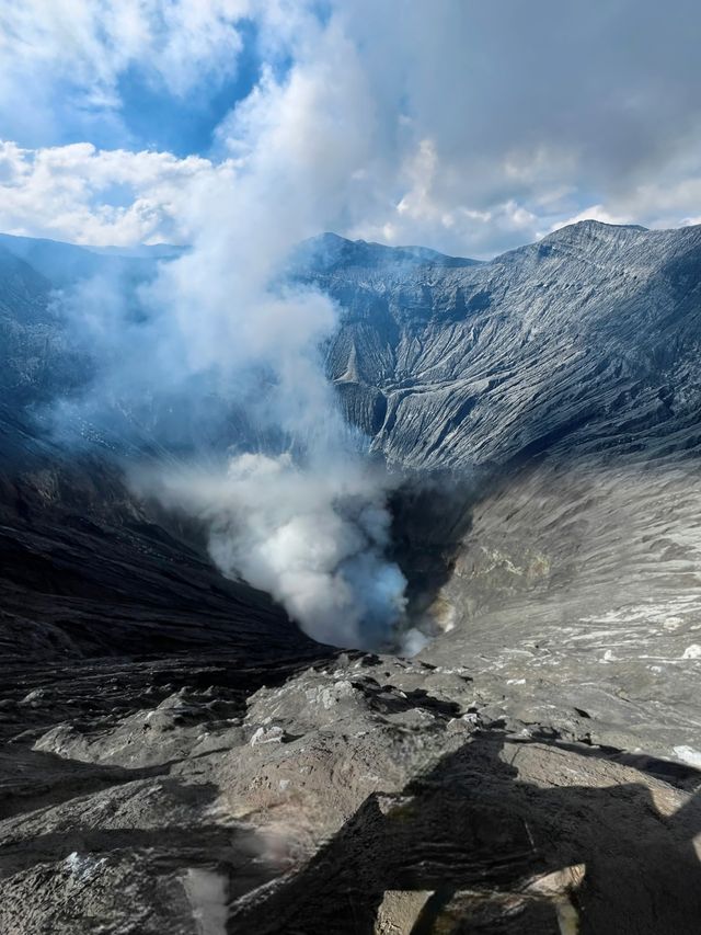 去Bromo火山，聽地球的心跳