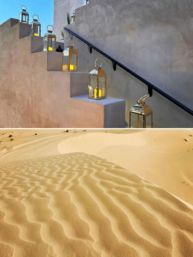 迪拜巴布鋁沙姆斯沙漠度假酒店～ANWA看絕美落日美景太棒了！