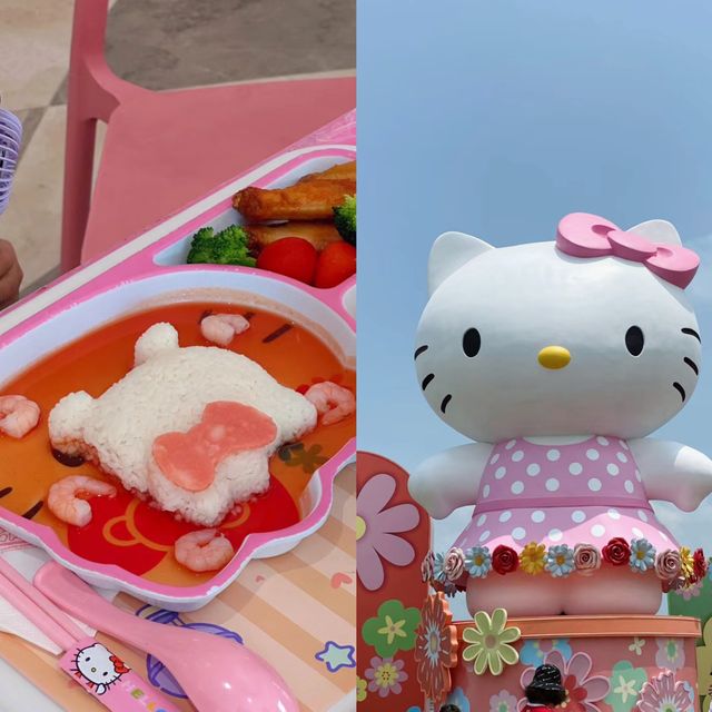 向全世界的女孩子們安利~總要去一次hello kitty樂園呀