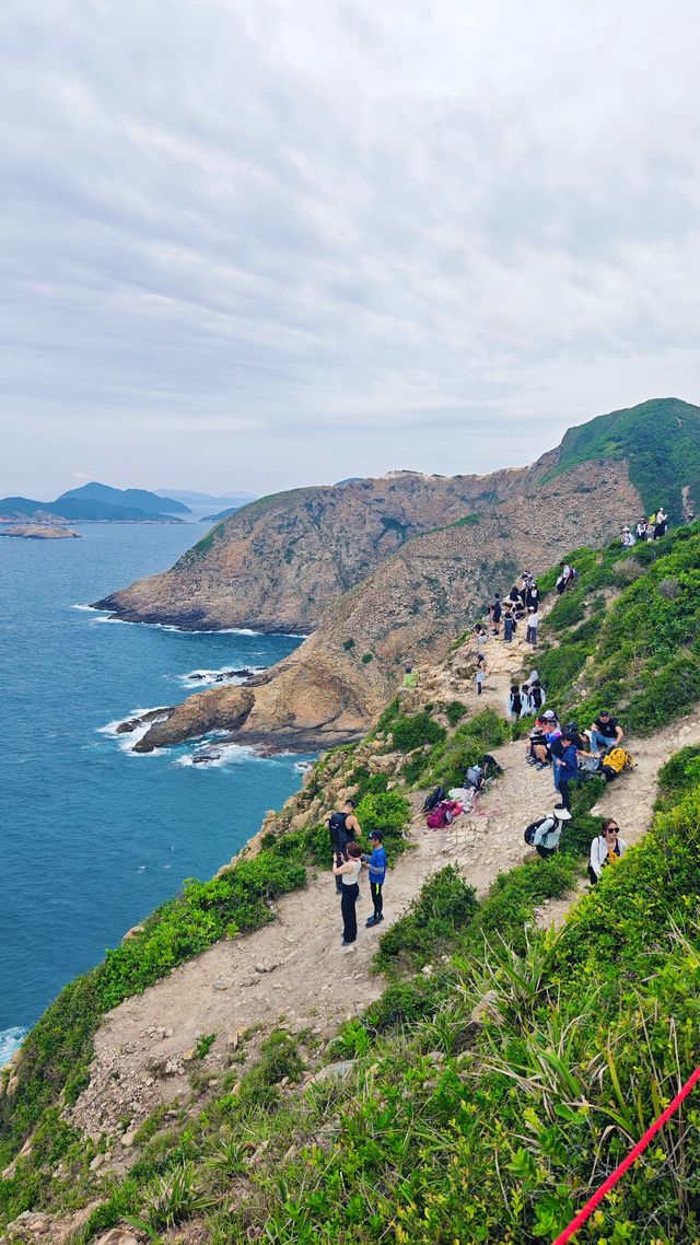 香港破邊洲，治癒系藍色海洋