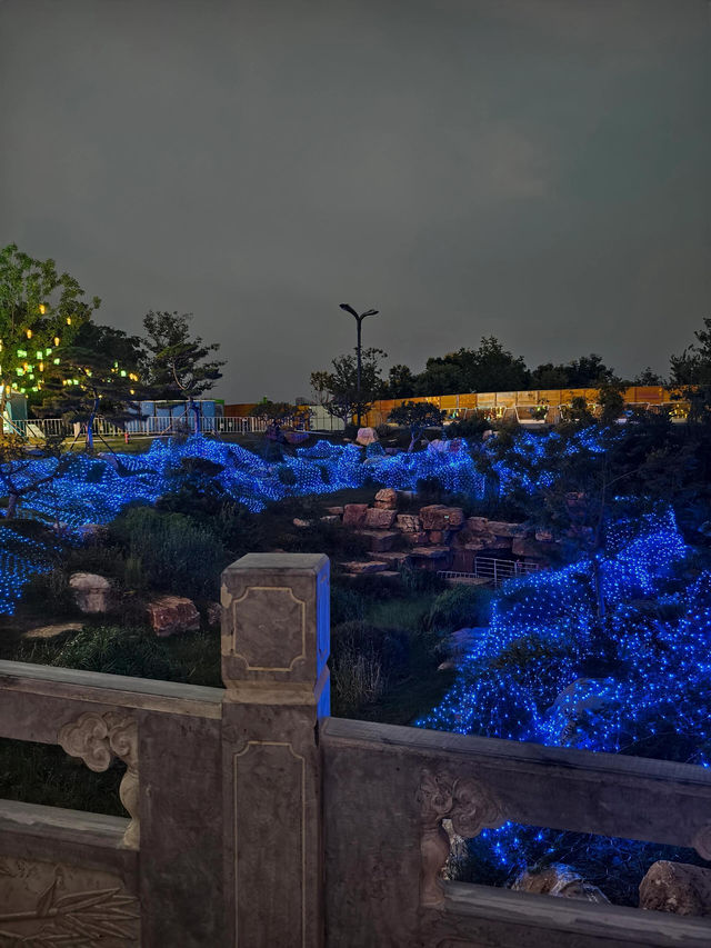 合肥骆岗公園燈會,中秋國慶期間必去景點。