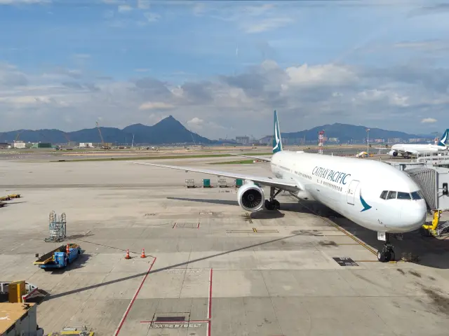Hong Kong Airport.