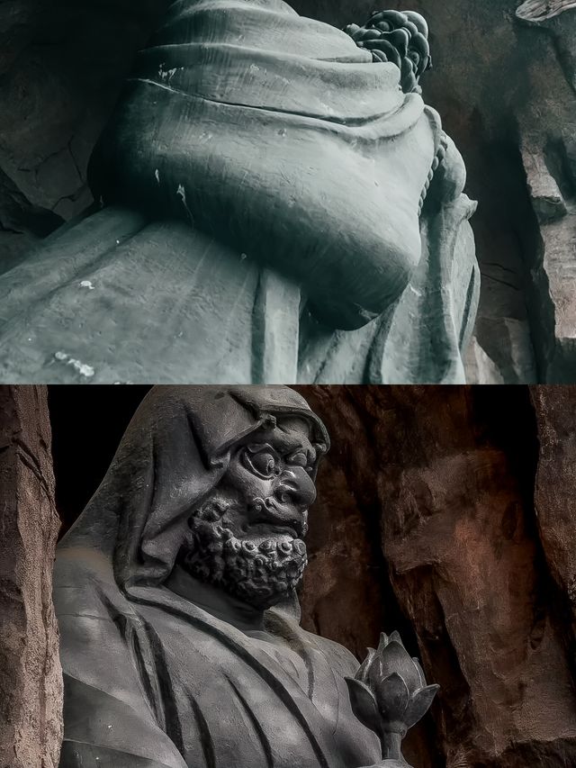 令人驚嘆的「達摩古洞」。
