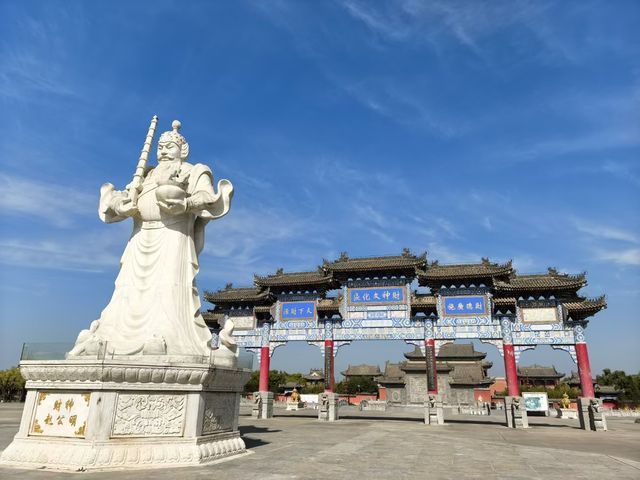華夏第一正財神--趙公明財神廟。