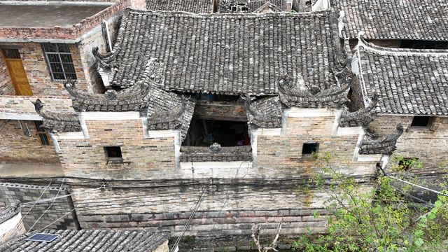 廣西富川留家灣古村。