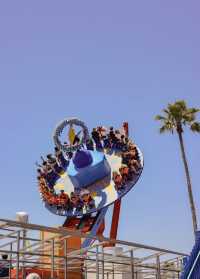 『Santa Cruz Boardwalk 』夏日海邊樂園。