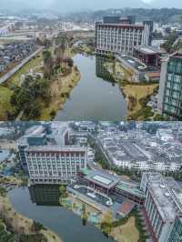 峨眉山最美湖景溫泉，還能眺望峨眉山金頂。