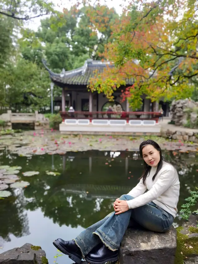 Shanghai's most beautiful garden - Guyi Garden. 