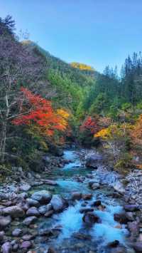 長野｜長野小溯溪聖地：阿寺溪谷。