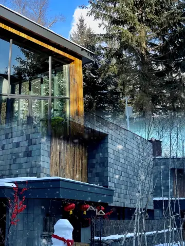 長白山！新開的！雪景別墅！