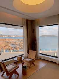 青島！！獨棟海景名宿！睡在大海上浪漫哭了！