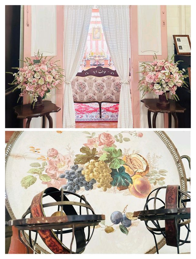 探秘帕府粉房子 Vongburi House，穿越百年的粉色綺夢