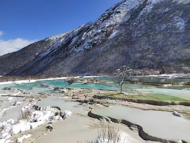 黃龍「人間瑤池仙境」- 雪山上的藍寶石