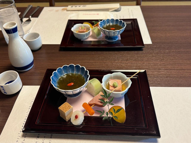 大阪絕美庭院懷石料理探店🍱