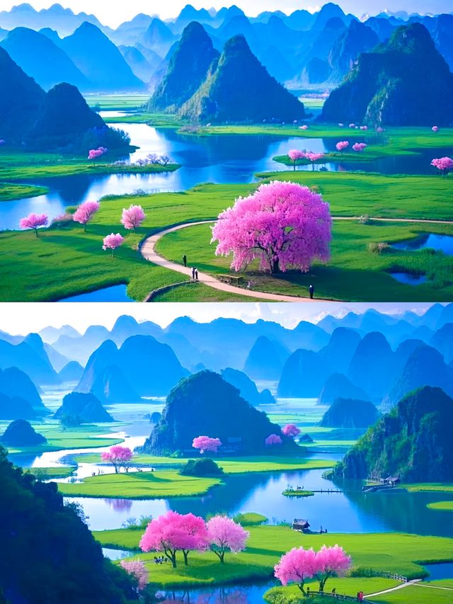 跟着《三生三世》遊普者黑，尋找現實中的青丘仙境"