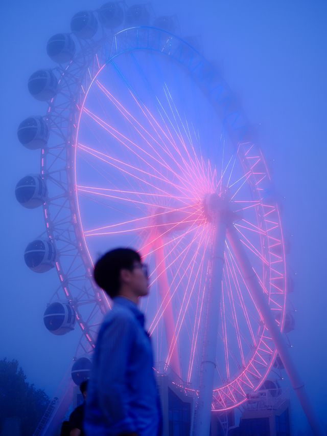 河北人把口風真係好嚴，浸住溫泉睇絕美日出真係正到爆