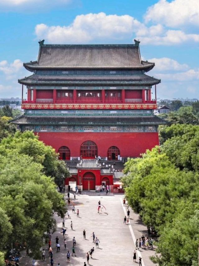 北京打卡咖啡店📷☕ 鼓樓景觀，可愛蛋糕