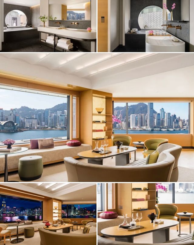 香港麗晶酒店 | 維港畔嘅「城市觀景台」，將天際線搬入房