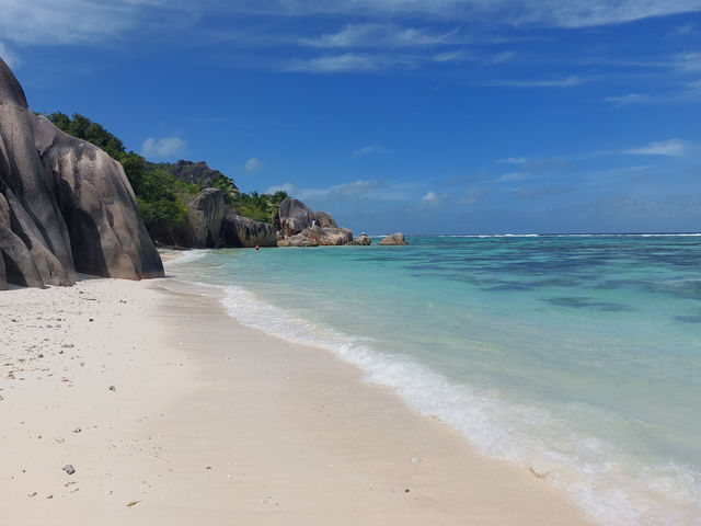 A Must-Visit Beach on La Digue Island