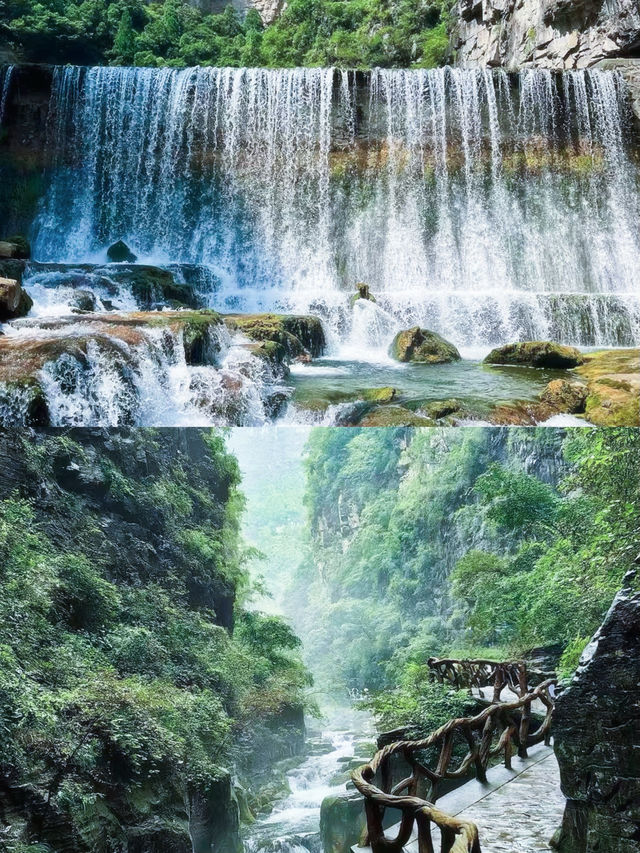太行山大峽谷八泉峽,一場震撼人心的山水奇遇 太行山大峽谷八泉峽,一場震撼人心的山水奇遇