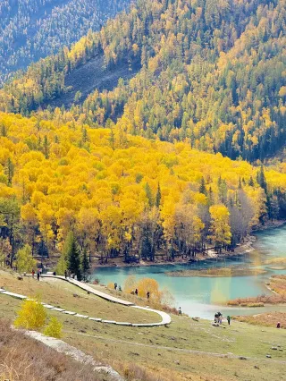 9.25 실사!! 카나스 삼만의 가을 경치가 마치 유화 같아요