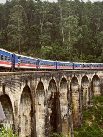 Шедевр в изумрудном тумане: Девятиарочный мост в Шри-Ланке!
