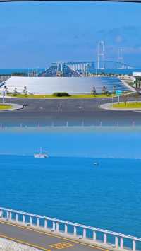 #深中通道西人工島開放｜搶先打卡！這波「趕鴨子