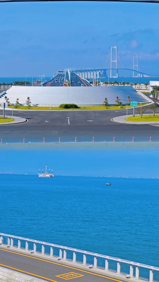 #深中通道西人工島開放｜搶先打卡！這波「趕鴨子