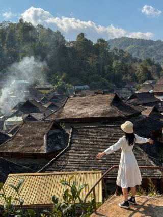 The most surprising trip this year! A 3.5-hour drive from Banna, venturing into a cloud-shrouded tea village within a World Heritage site, with few crowds, beautiful scenery, and it's free! 