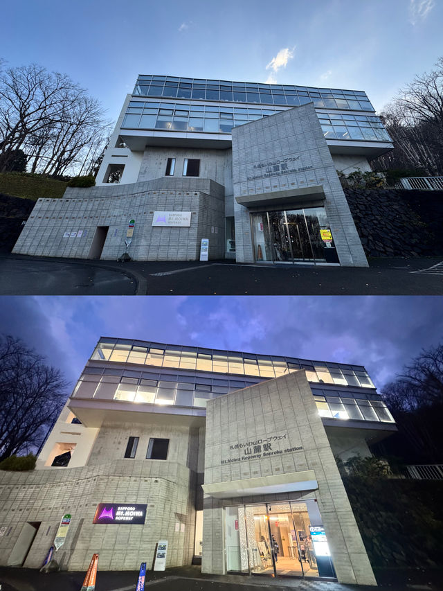 終於拍到了獨屬於北海道的藍調了～