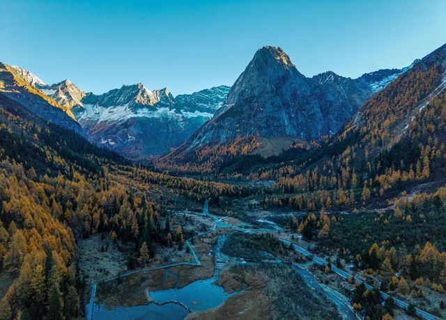 雪山下的絕美川西