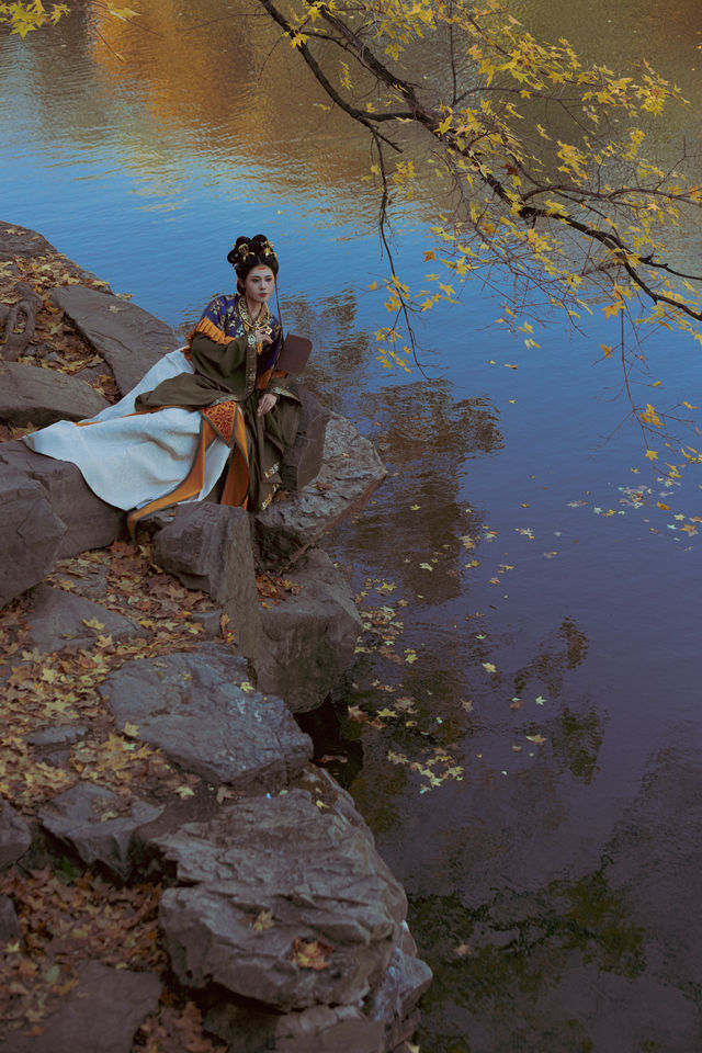 隱藏在北京頤和園裡的賞秋拍照打卡寶藏地。