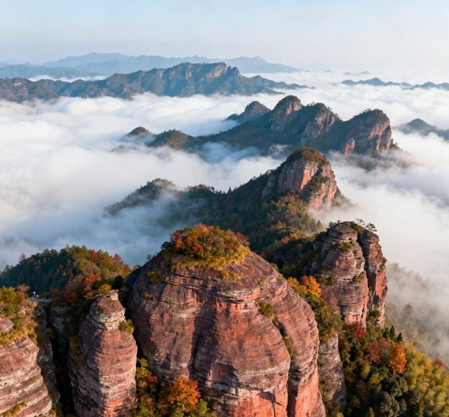 避開人潮!冠豸山私藏玩法,美到窒息! 避開人潮!冠豸山私藏玩法,美到窒息!