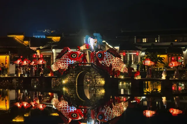 呈坎打卡|月下魚燈 徽州一夢 呈坎打卡|月下魚燈 徽州一夢