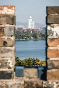 在明城牆解放門,我拍到了最金陵的秋天!