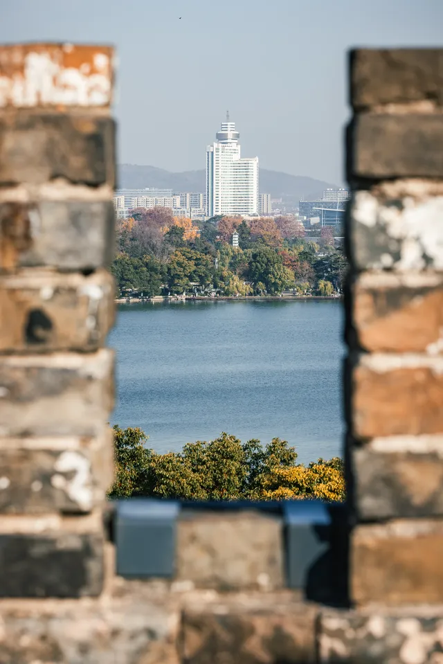 在明城牆解放門,我拍到了最金陵的秋天! 在明城牆解放門,我拍到了最金陵的秋天!