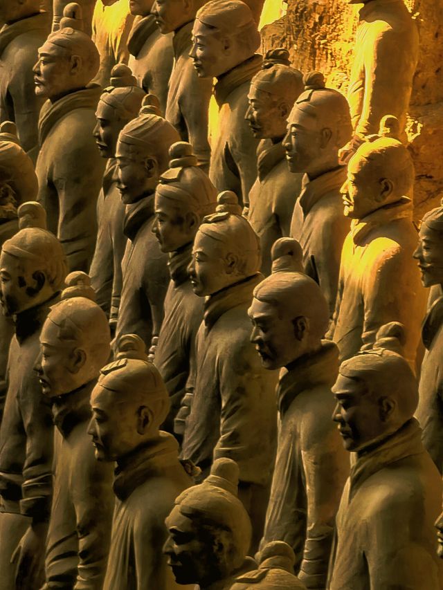 冬天一大早來西安,會看見復活的兵馬俑 冬天一大早來西安,會看見復活的兵馬俑