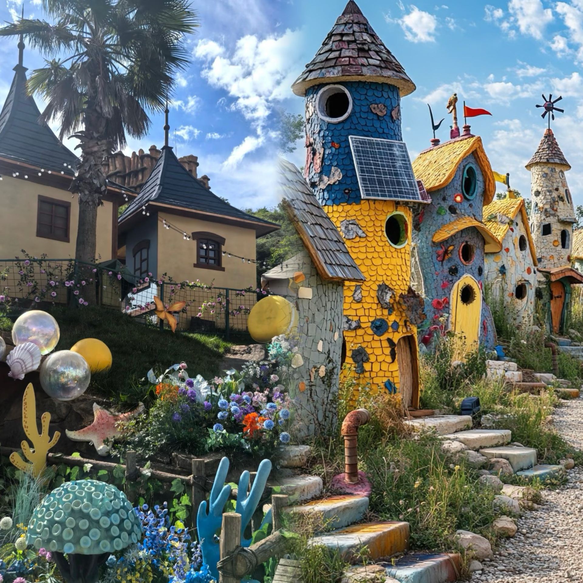 A fairyland! Make your kids and yourself look stunning in a fairy tale