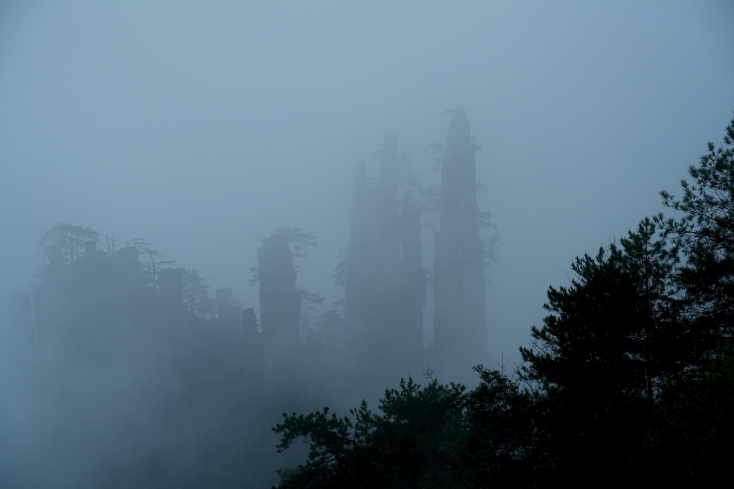 雨季探秘張家界天子山雲霧繚繞的仙境太美了｜Trip.com 張家界