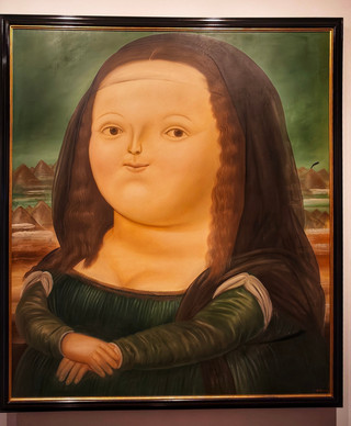 The Botero Museum in Colombia. It is the private 