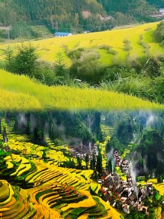 江西・広東境界の秘境｜楽昌上黎家棚田