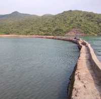 一條具歷史價值仍保留不差之行人跨海石橋