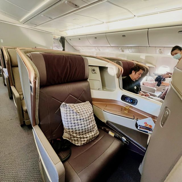 Singapore Airline Business Class Experience