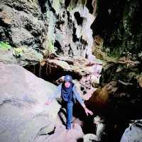 Challenging caving and hiking trails